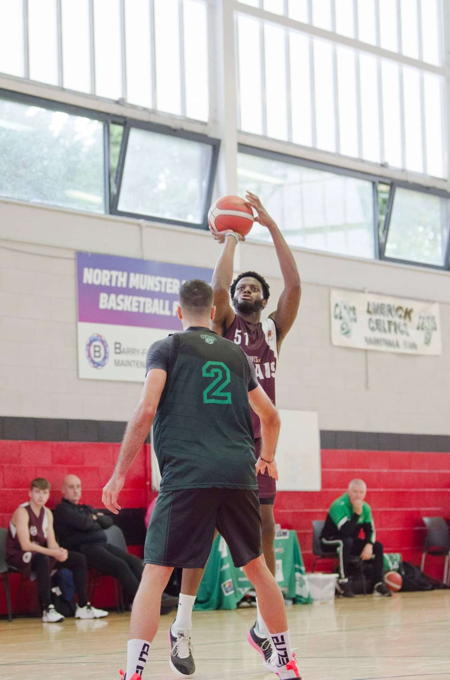 Game-speed basketball action during competitive training at Kulture Basketball